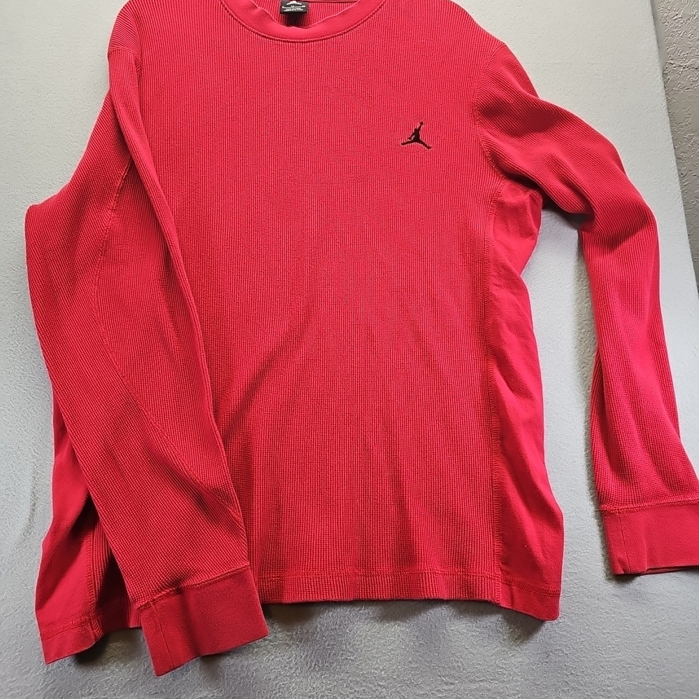 Nike Air Jordan Men's Red Sweater Size XL